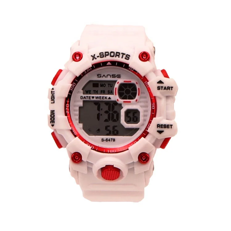 SANSE S-647B new color cheap waterproof 30WR digital relojes outdoor diving climbing wrist watch  relogio