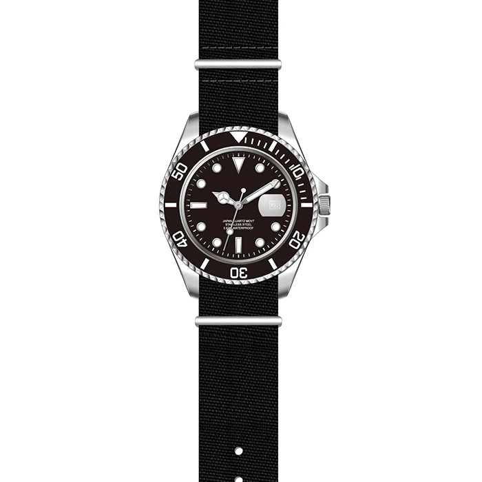 Fedex завод OEM Высокое качество индивидуальные кварцевые наручные часы из нержавеющей стали с вращающимся циферблатом и логотипом