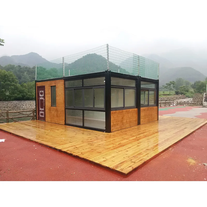 China Made Prefabricated 20ft 40ft High Quality Container Homes with custom-made