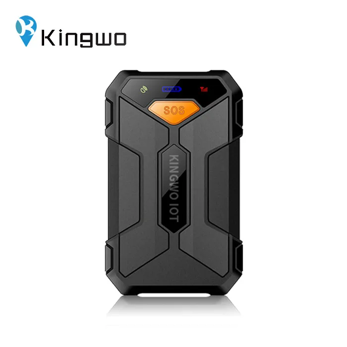 Nb-iot Sigfox Mini Gps Chip Tracker Portable Gps Tracker IP67 Waterproof Kingwo Iot Support OTA Support SOS 2 Months 2500mah 10M