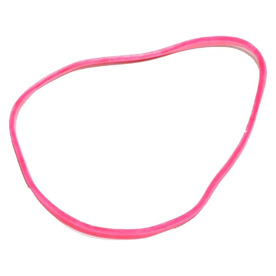 Customized Red Color Natural Durable Anti-aging Industrial Bundling TPR Rubber Band Manufacturer Rubber Band for School Home