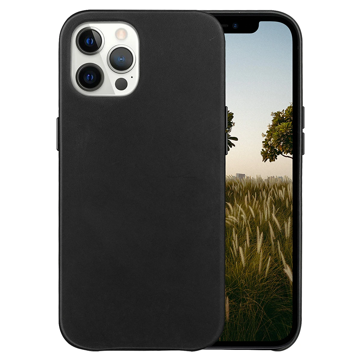 Premium Durable Cowhides Leather Crazy Horse Leather Phone Cases For iPhone 13