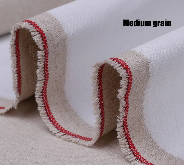 Linen High Quality Professional Blank Painting Canvas Roll for Artists