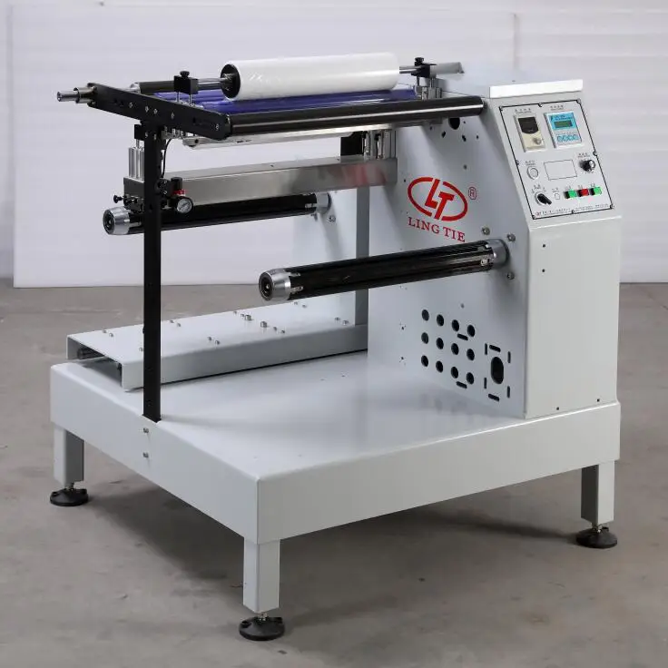 Film Paper Label Roll Automatic Slitter Rewinder