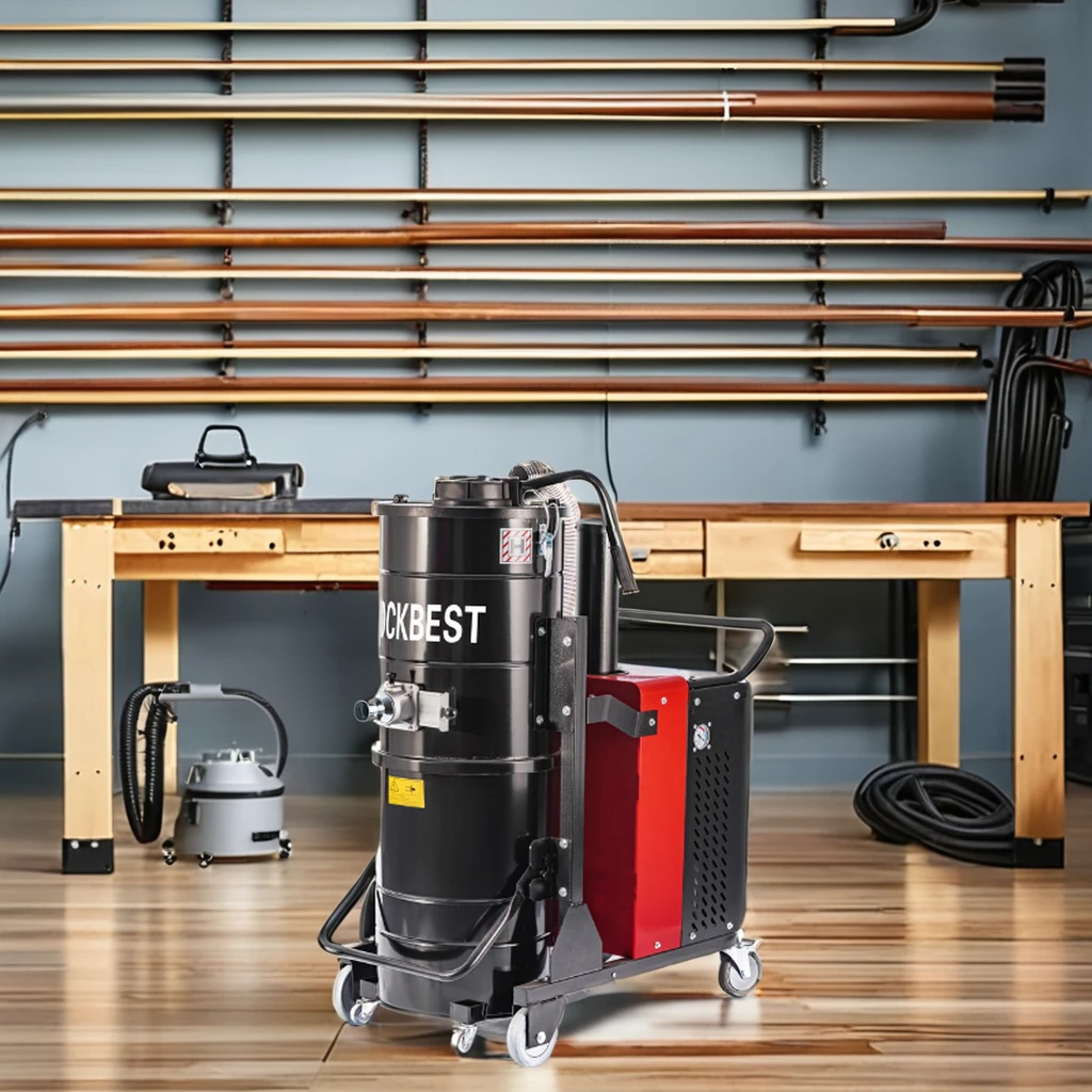 380V Heavy duty wet dry industrial vacuum cleaner