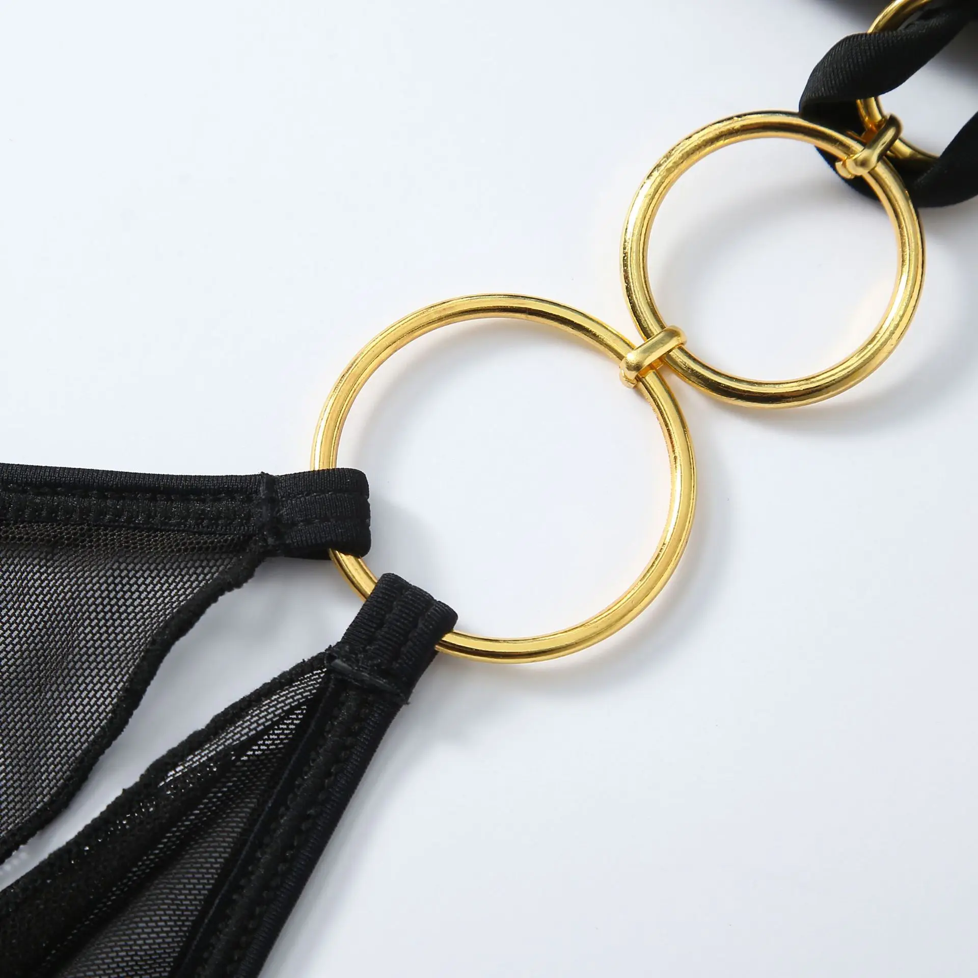 2022 new white swimsuit fashion mesh skirt solid color sexy split bikini 3-piece set for women