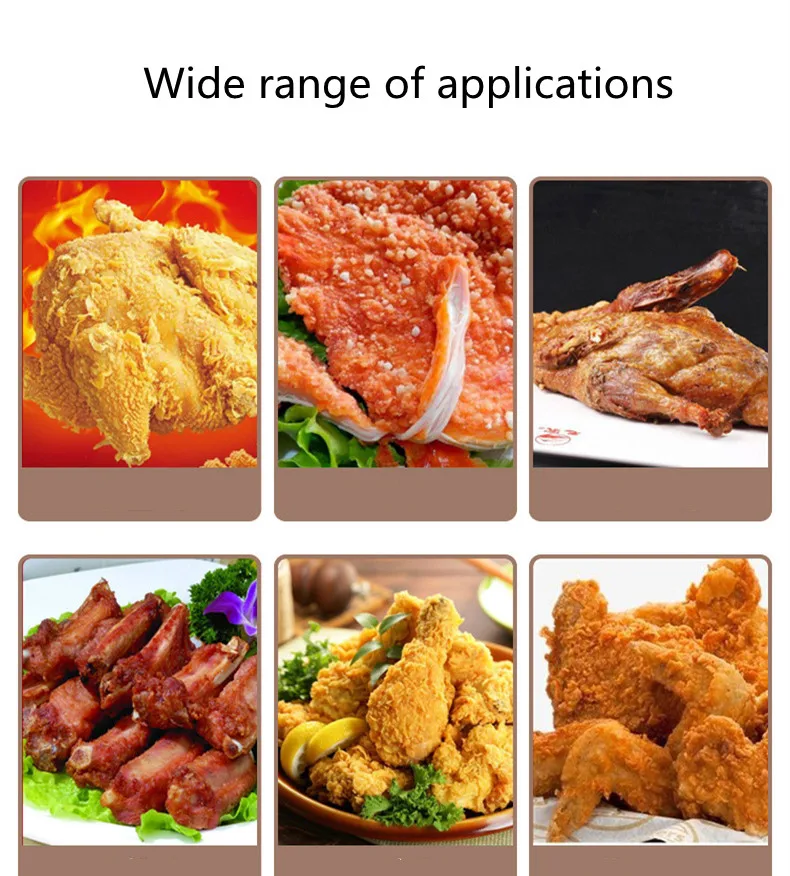 Restaurant Equipment Stainless Steel Chicken Cutlet Frying Machine Chips Fryer Machine for Frying Potato