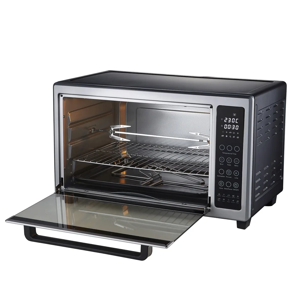 45L 1800W Posida Digital Touch Control Household Electric Oven with Rotisserie and Convection
