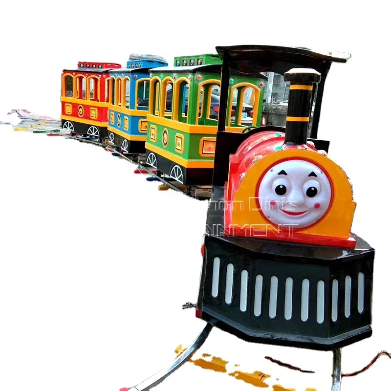 2023 new rides kiddie park play mini track train ride for sale