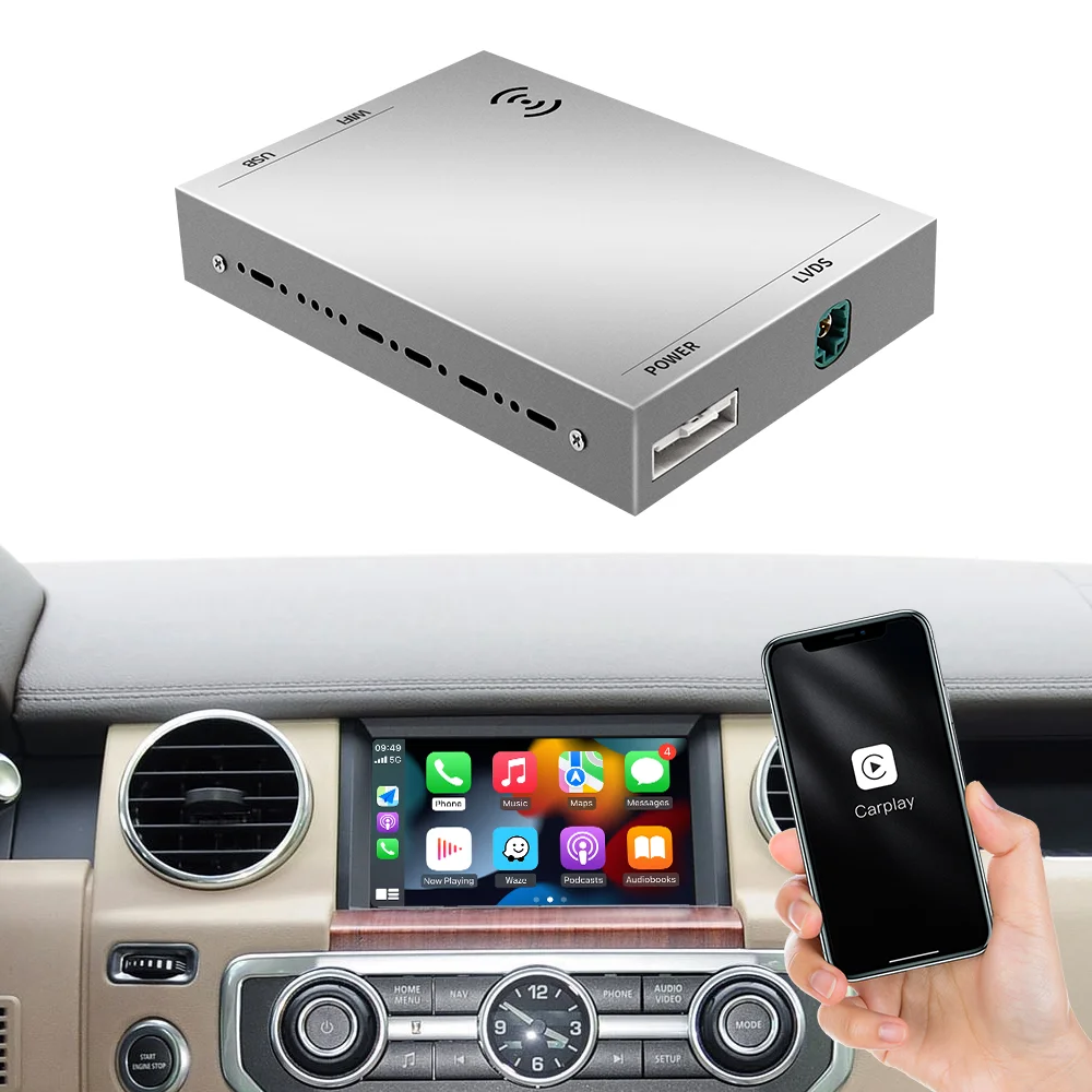 Беспроводной автомобильный модуль Apple Carplay Android для Land Rover bosch harman Range Evoque Jaguar Xf Xe x type discovery 4