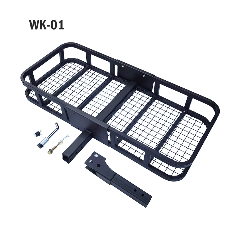 
WK Series Heavy duty universal car rear mounted luggage carrier cargo basket 