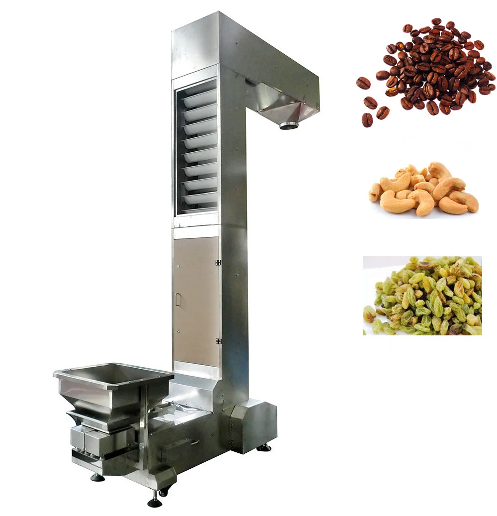 Food Grade Z Type Bucket Elevator Conveyor For Beans