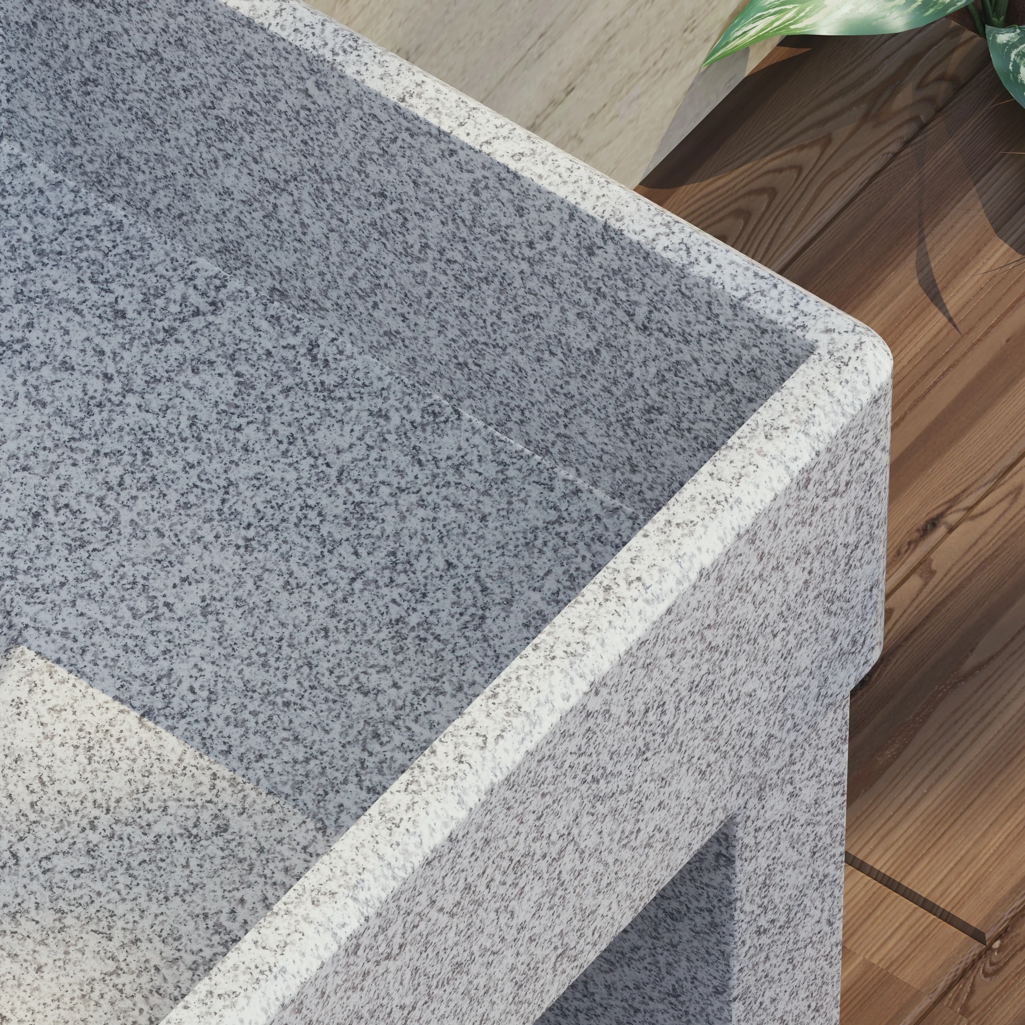 Luxury Modern Marble Outdoor Standing Wash Countertops Hand Sink Basin Laundry Sink With Wash Board for Courtyard