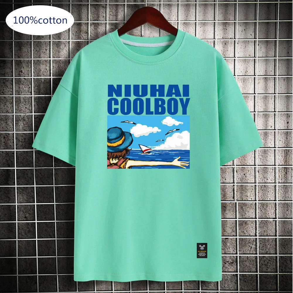High Quantity 100%cotton customize logo Hip hop Kids wear Clothing Children Casual printing teenage boys t-shirts