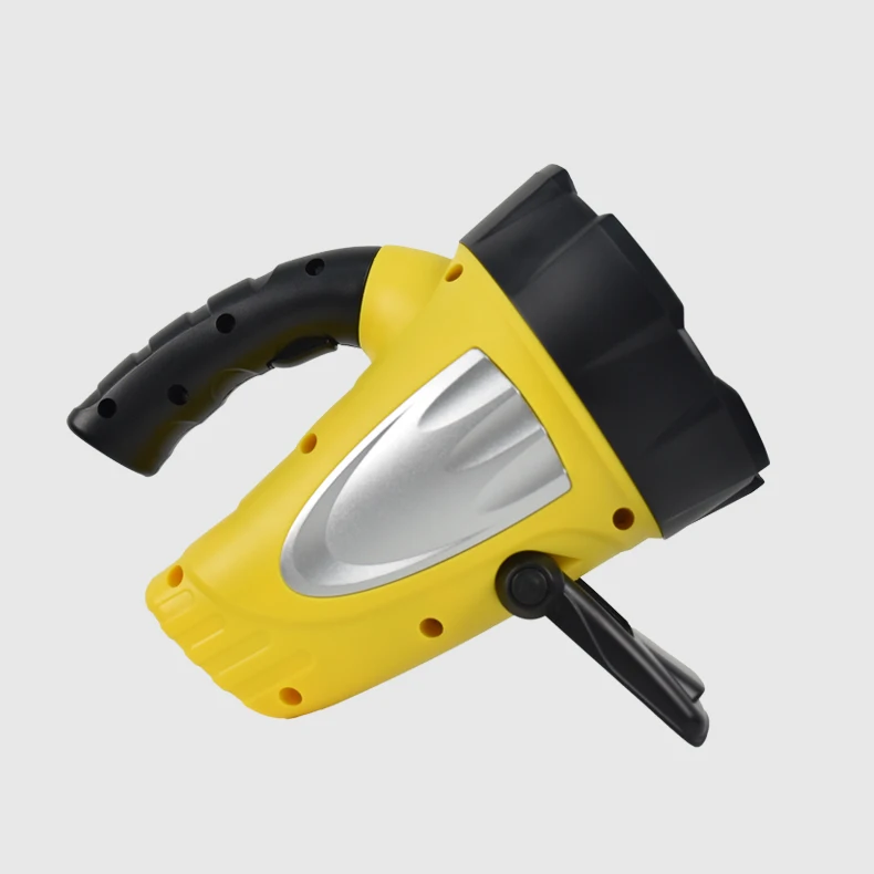 Outdoor Long Distance search light Rechargeable led handheld spotlights For Emergency camping light