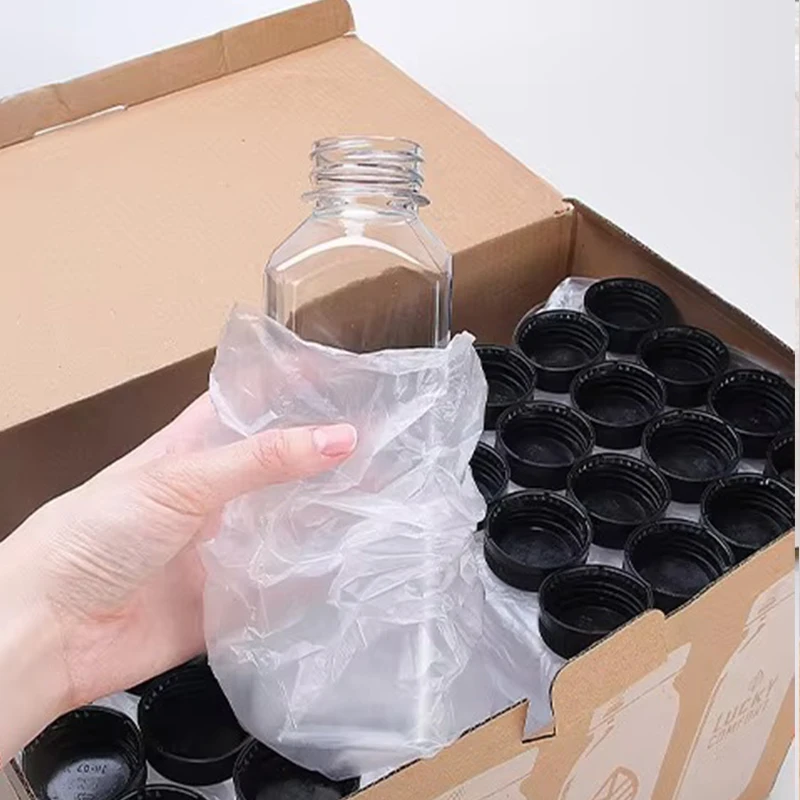 2oz 4oz 8oz 12oz 16oz 32oz plastic PET bottle square juice bottle beverage bottle