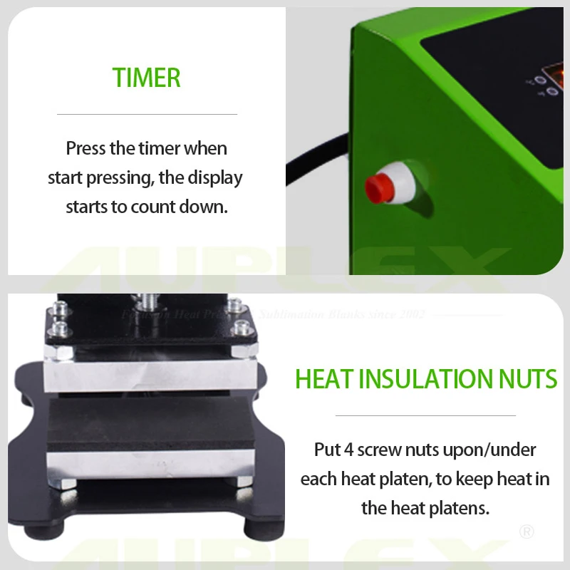 Practical flower Press Plates Manual 10 Ton Dual Heating Oil Exrtact Machine AP1903