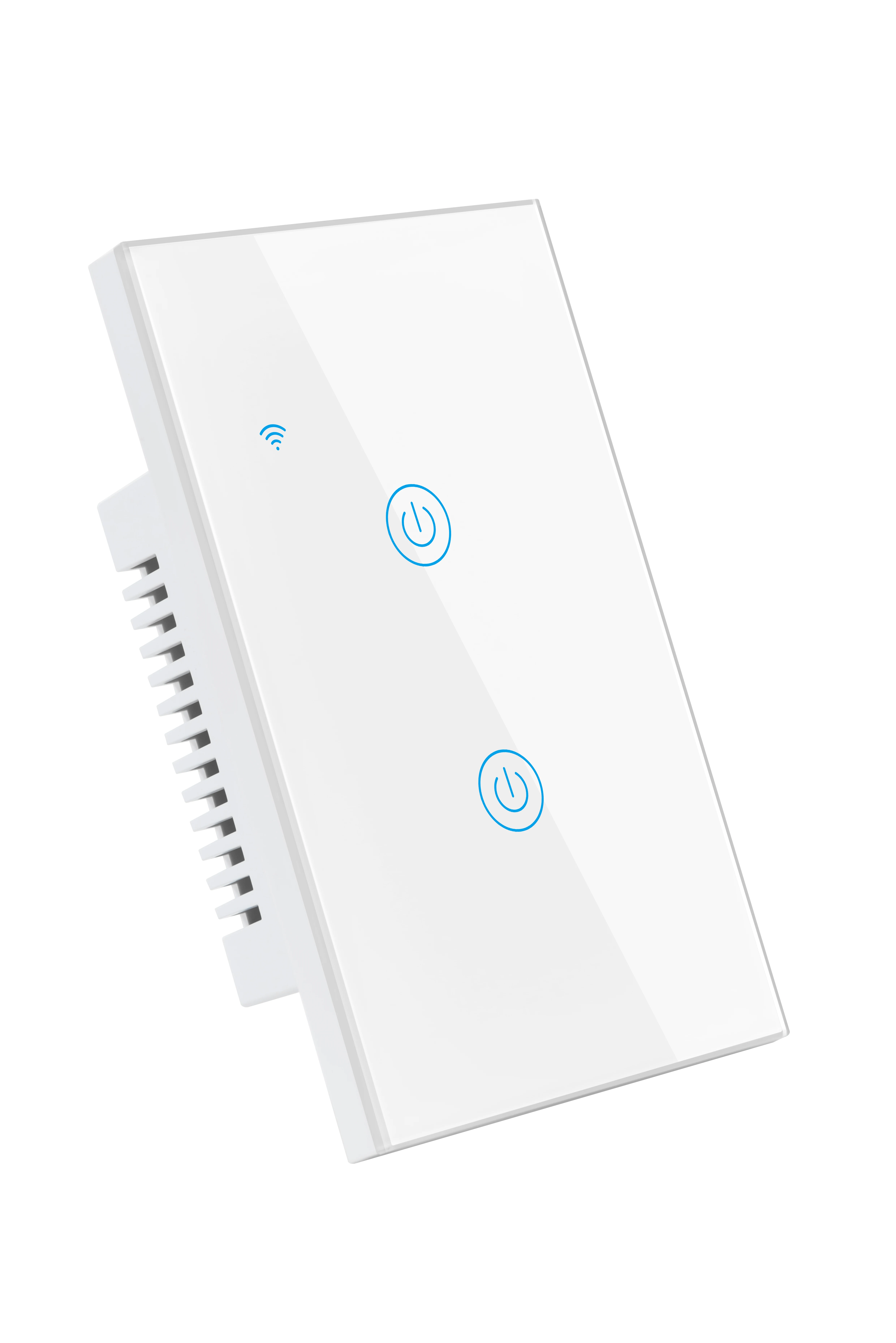 Amazon Intelligent US Australia Home 2 Gang Tuya Wifi Wall Smart Touch Light Switch