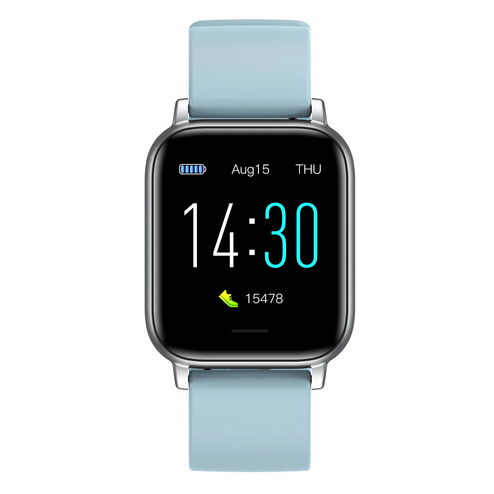 2021 cross-border new S50 Sports heart rate health watch thermometer step waterproof bracelet smart watch