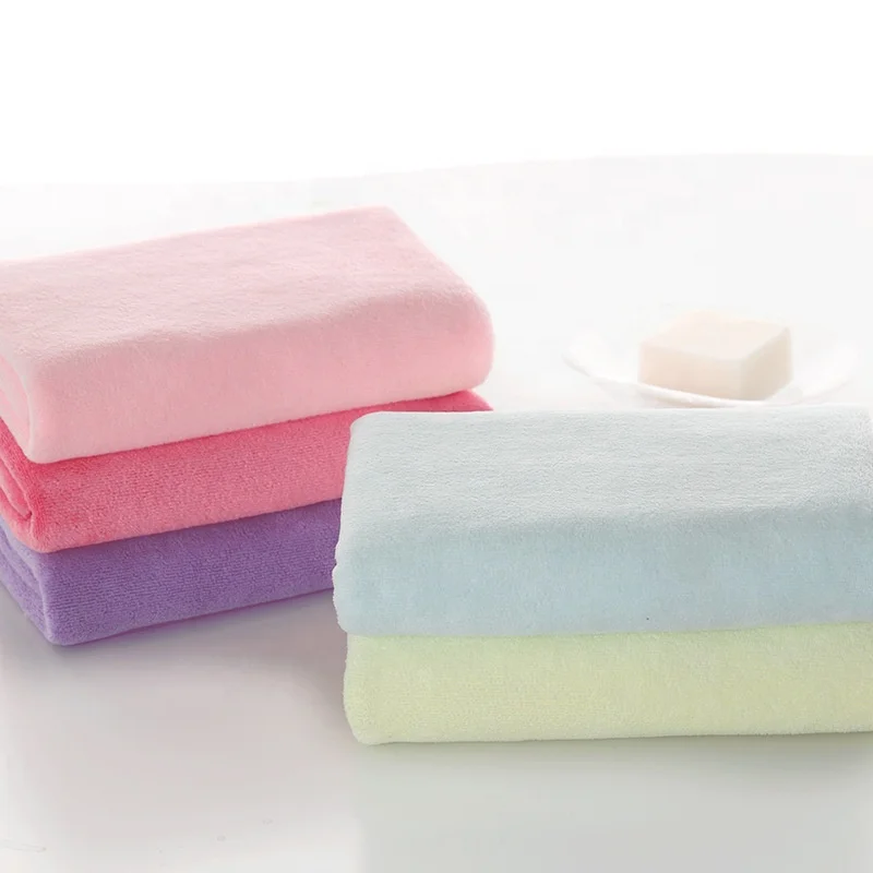 HIGH QUALITY WHOSALE SOFT  MIXING COLOR MICROFIBER 35*75cm  quick-dry FACE TOWEL AND 70*140cm quickdry  BATH TOWEL