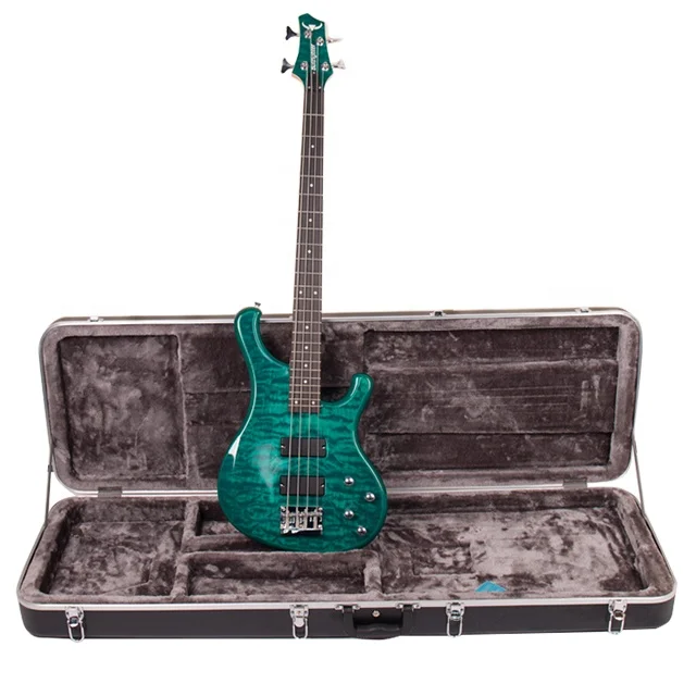 Wholesale Custom ABS  Bass guitar Flight Hard Case