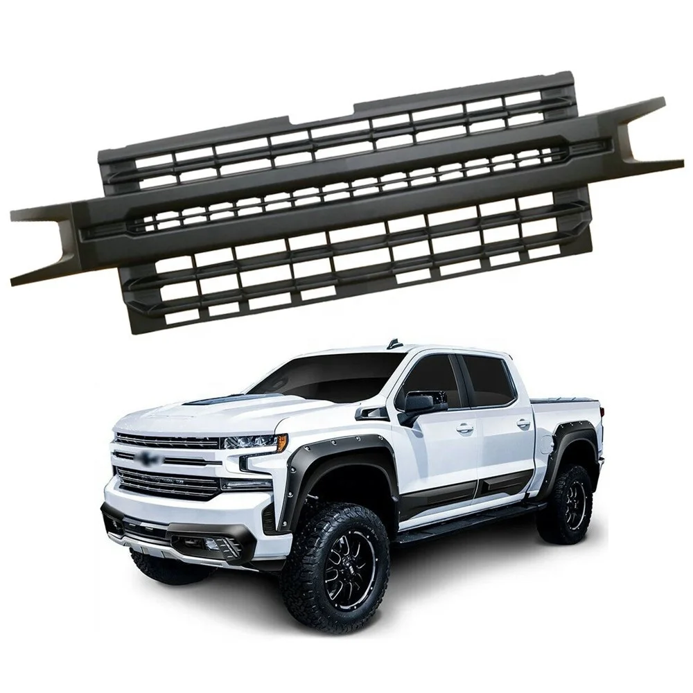 KSC AUTO Front Bumper Grille fit for CHEVY SILVERADO 2500/3500 2015-2019