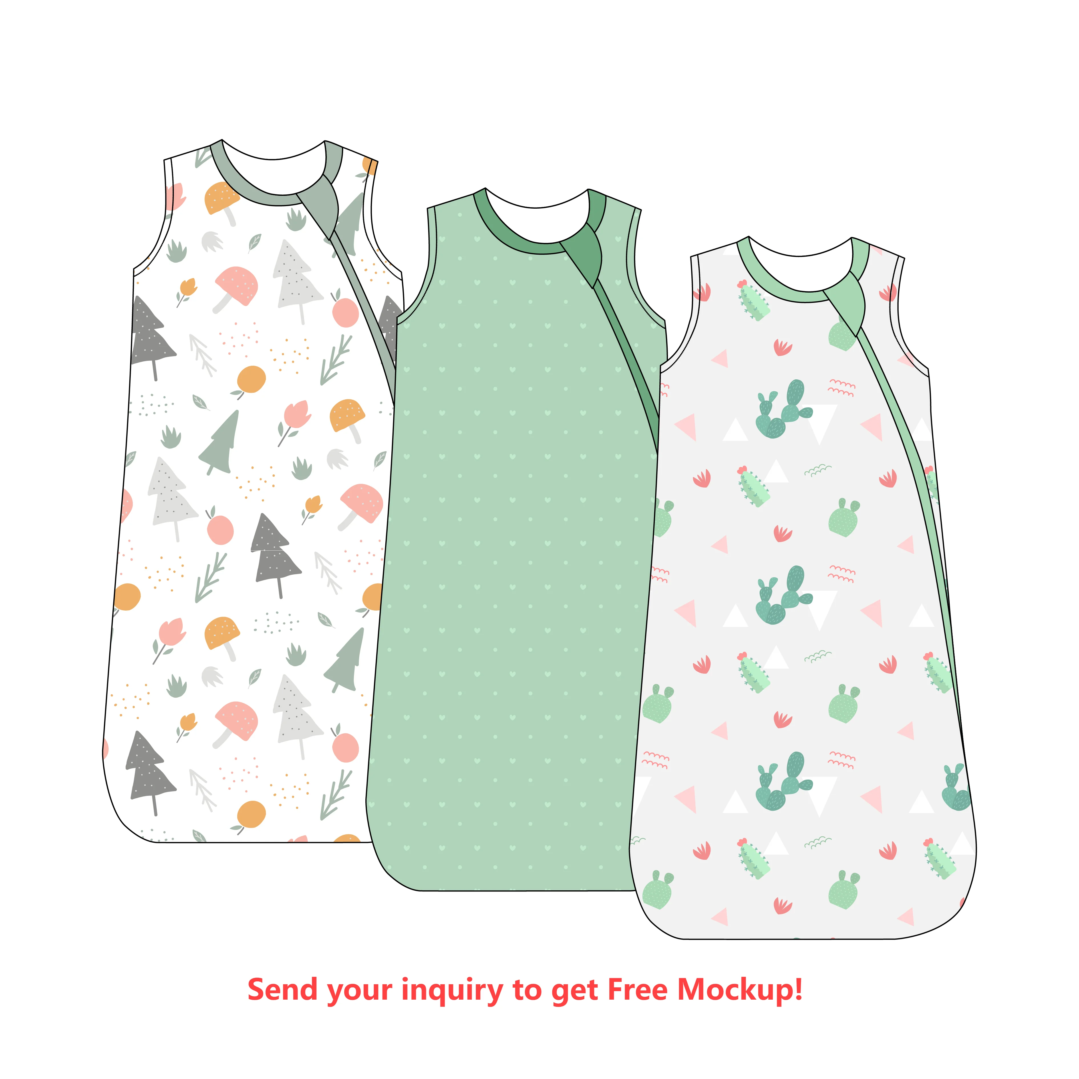 Bamboo baby sleeping bags two ways zipper newborn pajamas baby sleep sack wholesale bamboo toddler sleepers newborn clothes