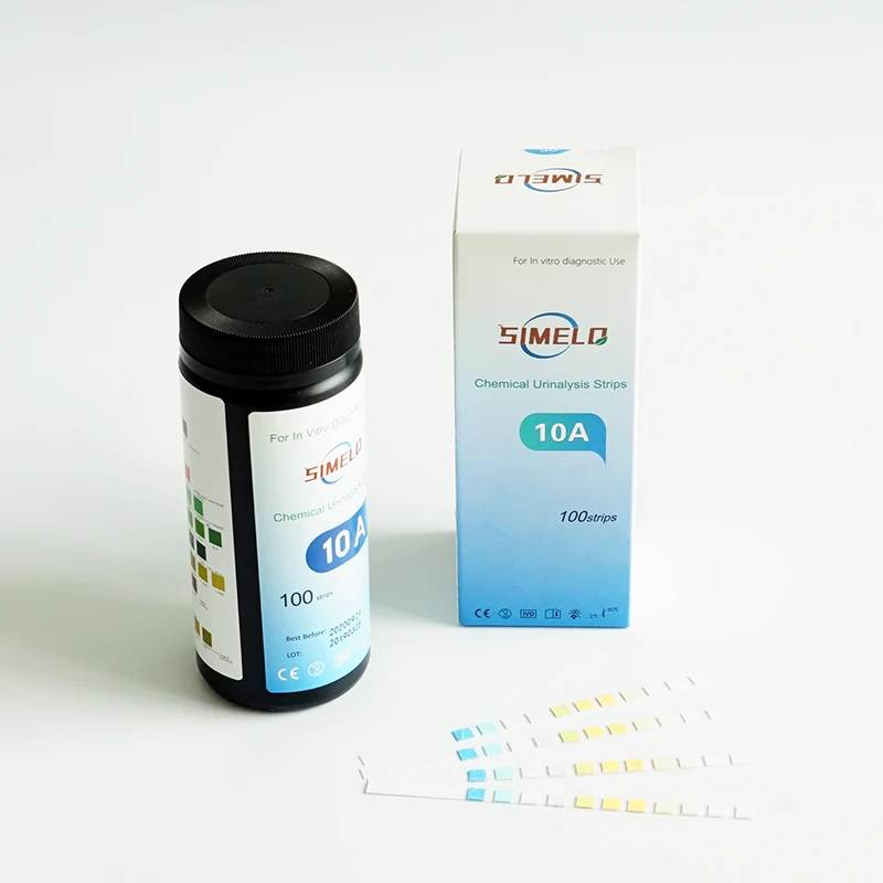 10 Parameters Urinalysis Reagent Microalbumin Test Urine Strips