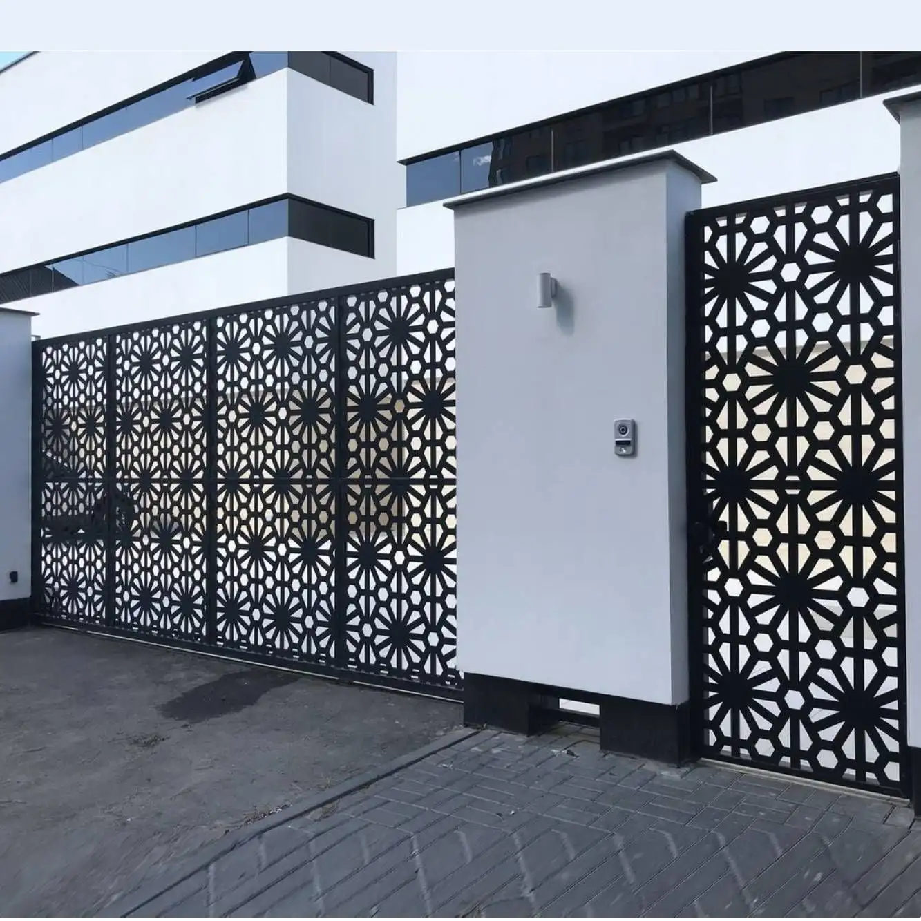 Garden Door Rattan Divider Living And Dining Room Partition Designs