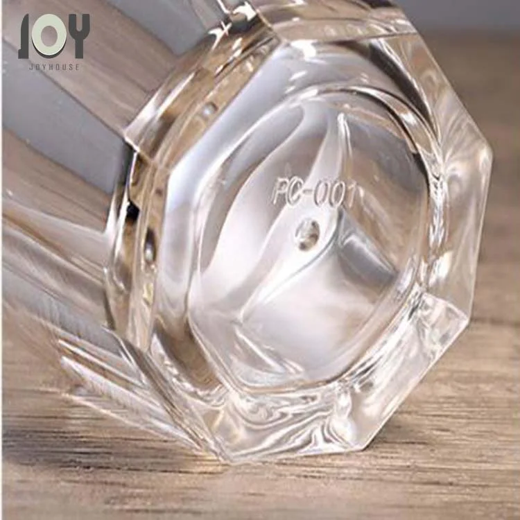 Acrylic PC plastic beer glasses transparent acrylic octagonal cups water glasses whiskey glasses wine bar PC cups wholesale