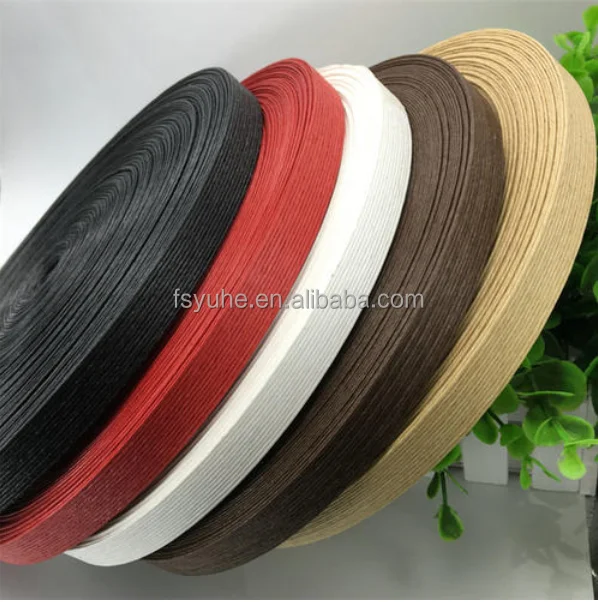Environmental 100% pure wood pulp paper webbing , paper ribbon, 3-100mm paper strap