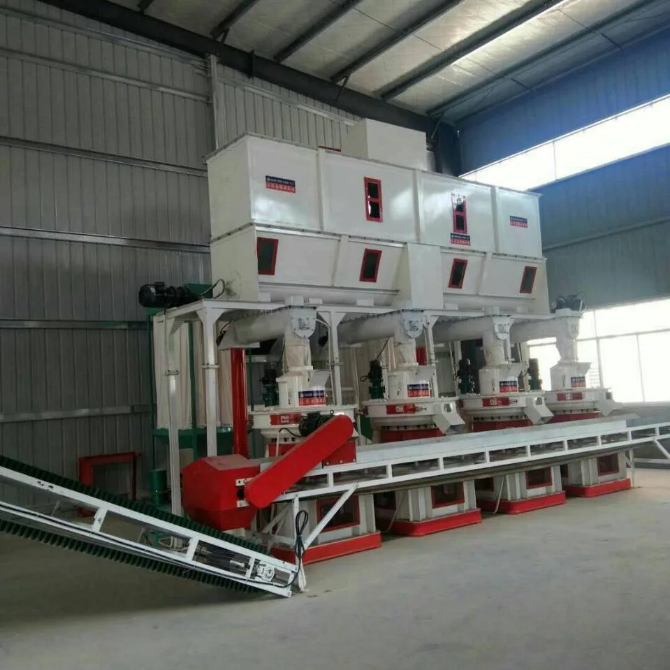 
China CE ISO PLC Control Automatical complete biomass wood pellet production line 