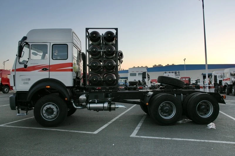 Used BEIBEN tractor truck tractor head CNG LNG 380hp 420hp  6x4 10 wheels with better price
