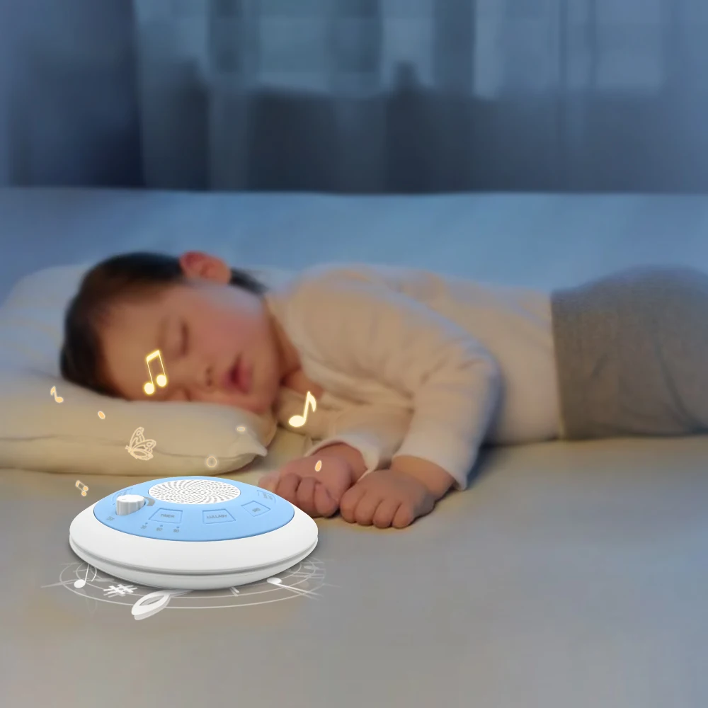 Portable White Noise Outdoor Speaker For Adult Children Sleeping white noise baby light Sound Machine