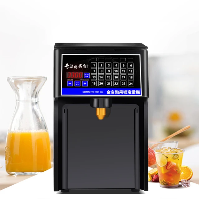 Electric Digital Fructose Dispensing Machine Stainless Steel Sugar Fructose Syrup Dispenser