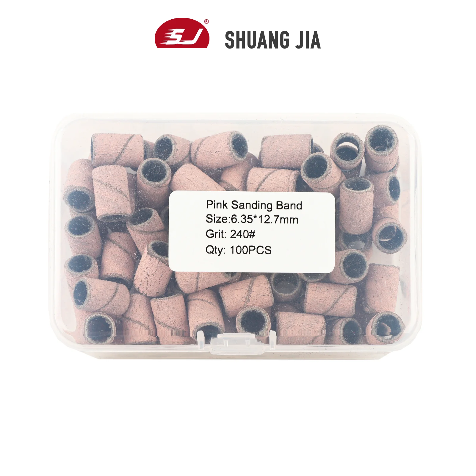 SHUANGJIA 100 шт./коробка инструменты для педикюра