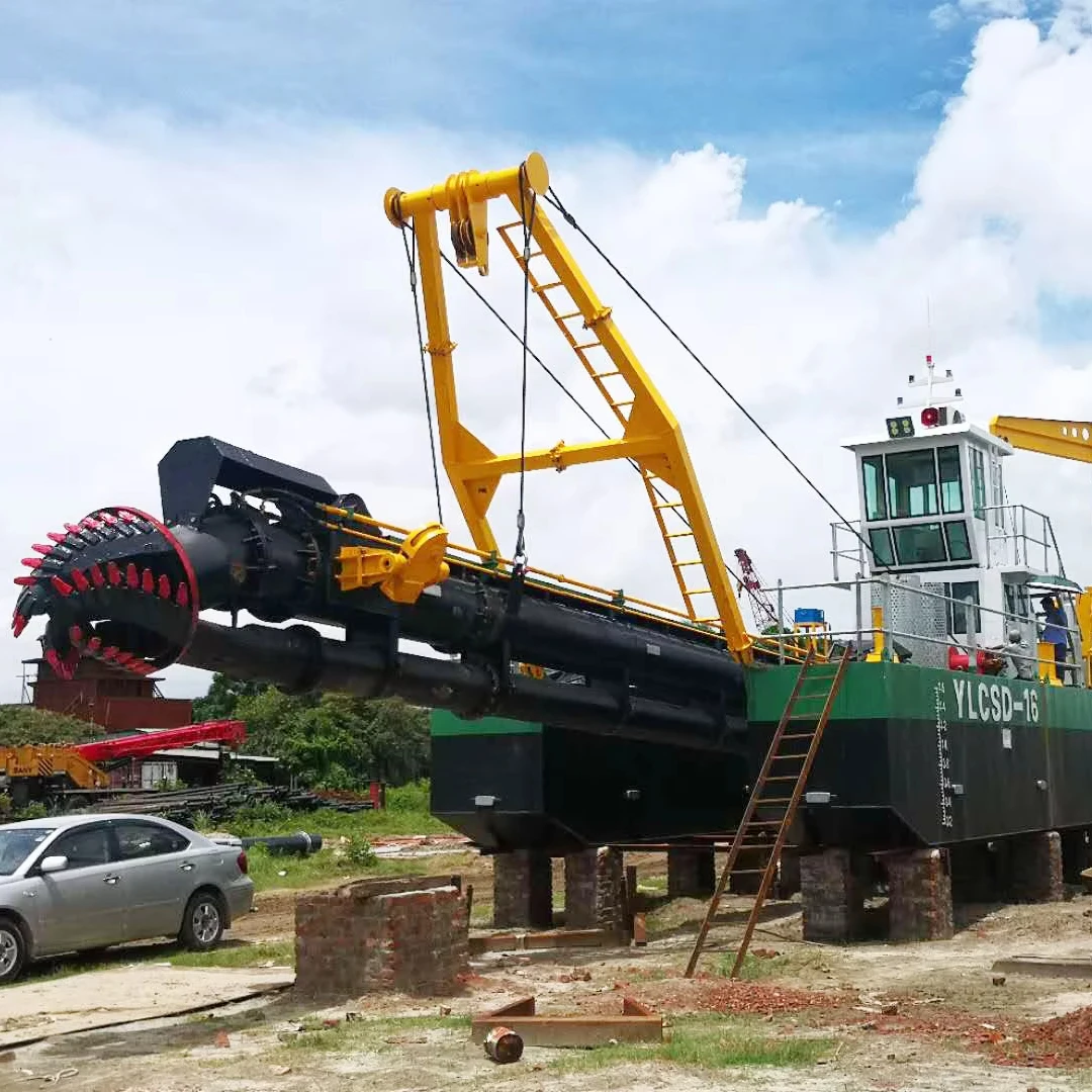 China 20 Inch 3500m³cbm/h Cutter Suction Sand Dredger With Diesel Engine For River/Sea/Lake