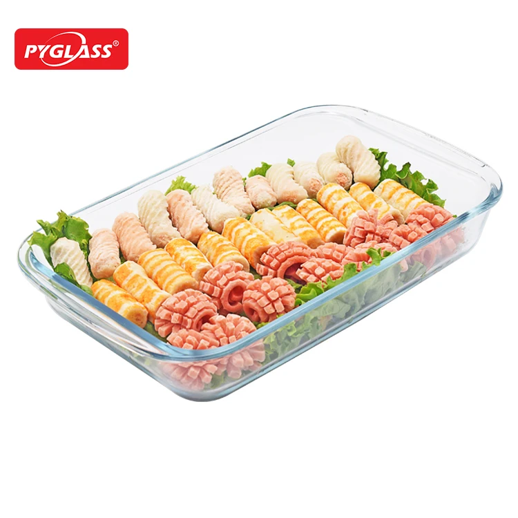 High Borosilicate Glass Baking Dish/Glass Tray Kitchenware