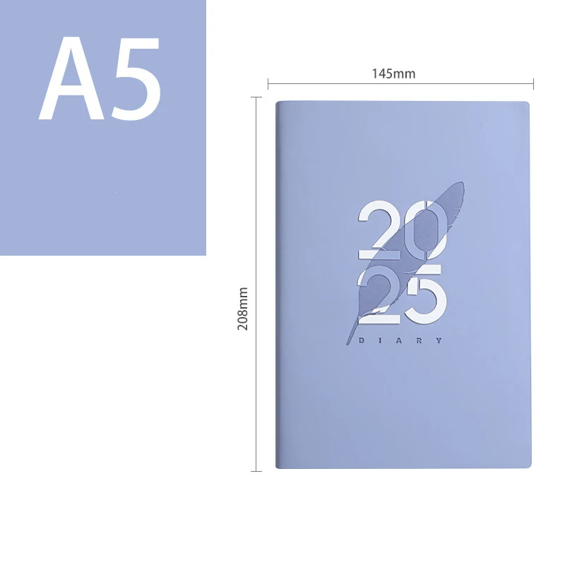 BEYOND New 2025 Custom A5 Size 365 Daily Spanish School Personalized Notebook Journal Diary Planner with Custom Printing