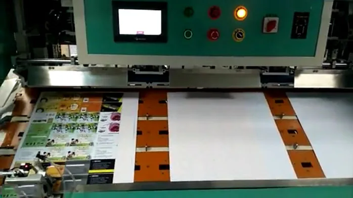 WENLIN-2000DW Automatic Spot Welding Machine for Making Pvc Plastic Sheets