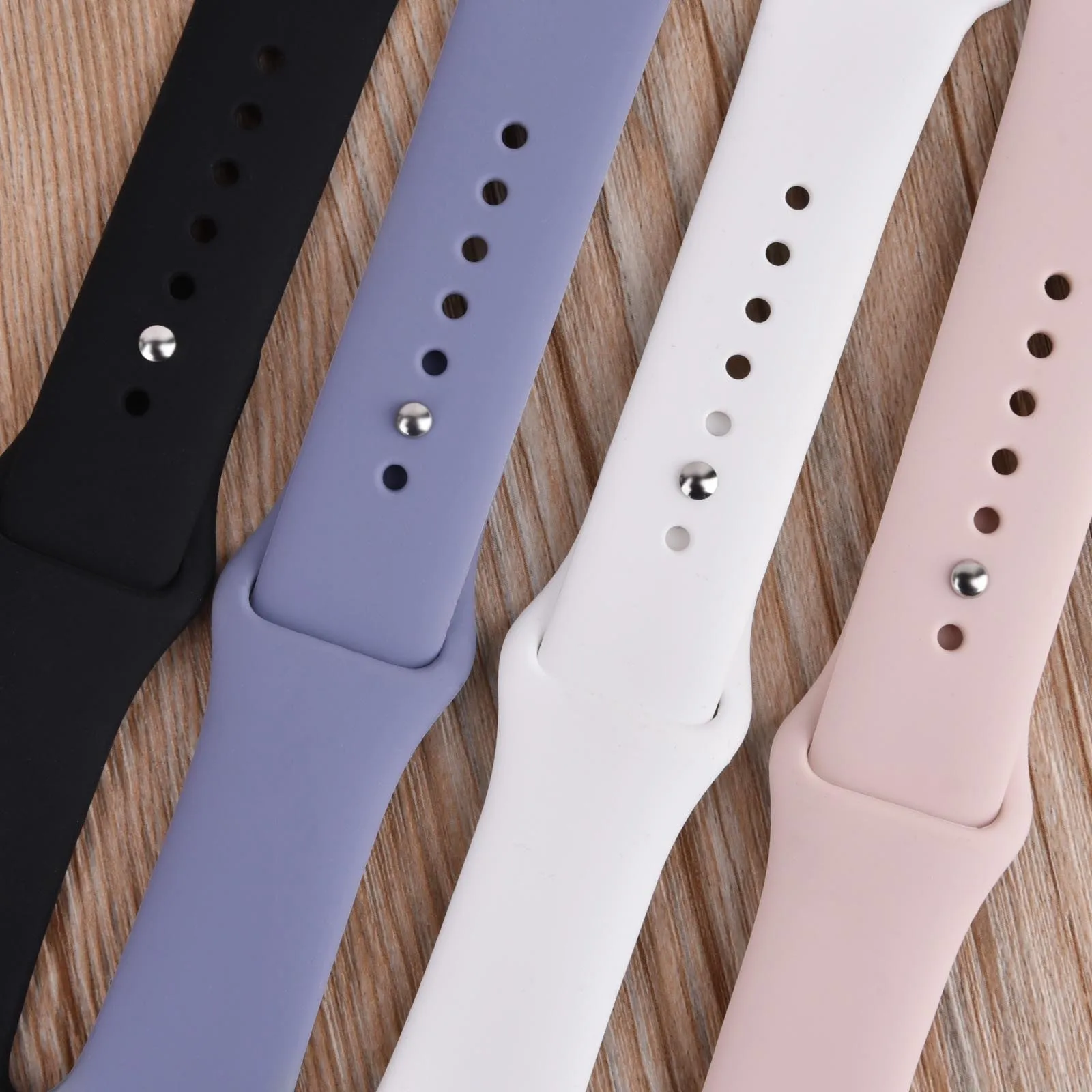  Силиконовый спортивный ремешок для Apple Watch Series 3 4 5 6/SE 38 мм 40 42 44 Лидер продаж