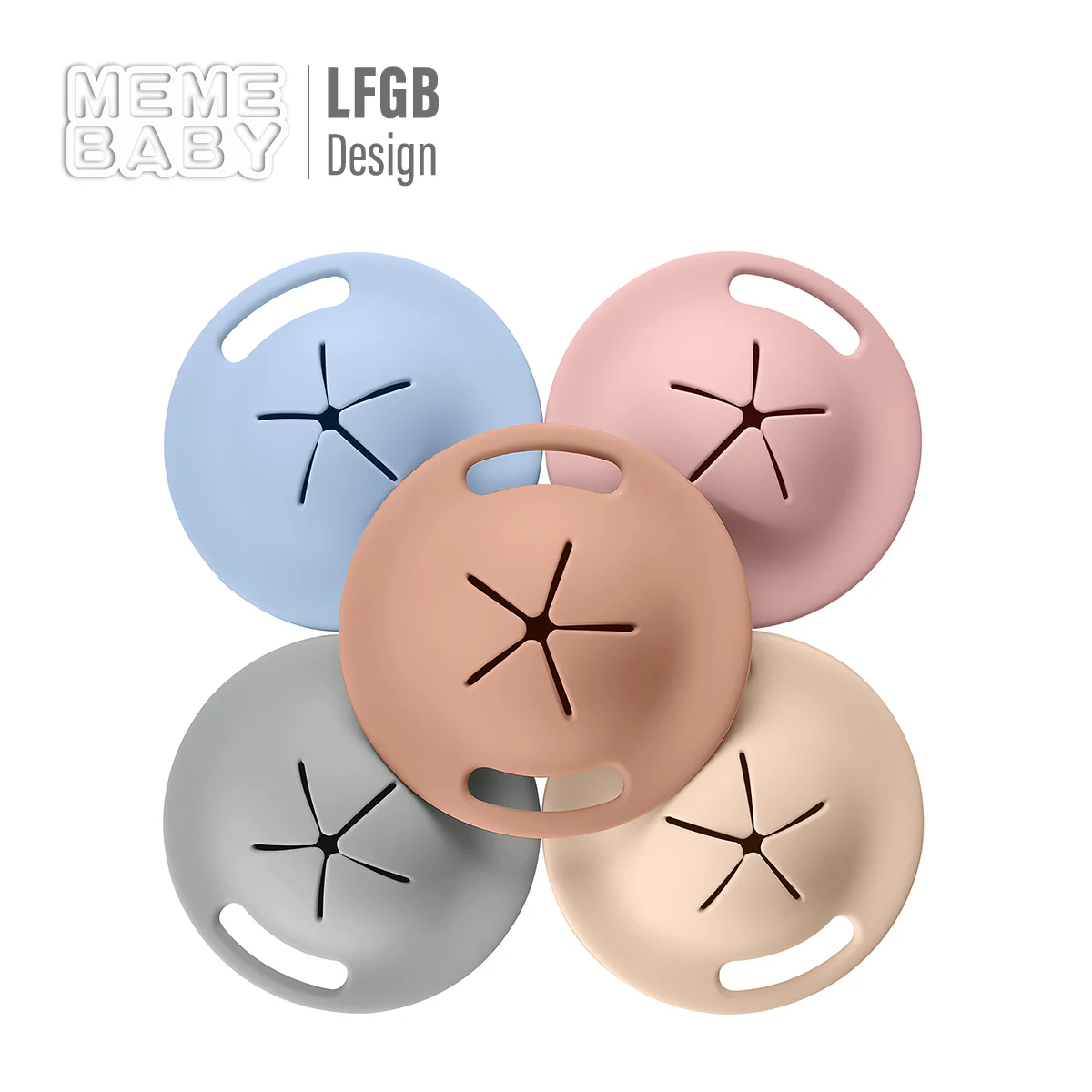 Snack Cup Kids Snack Box Candy BPA Free No Spill Toddler Silicone UFO Shape Eco Friendly Custom Food Fruit Children Round Modern