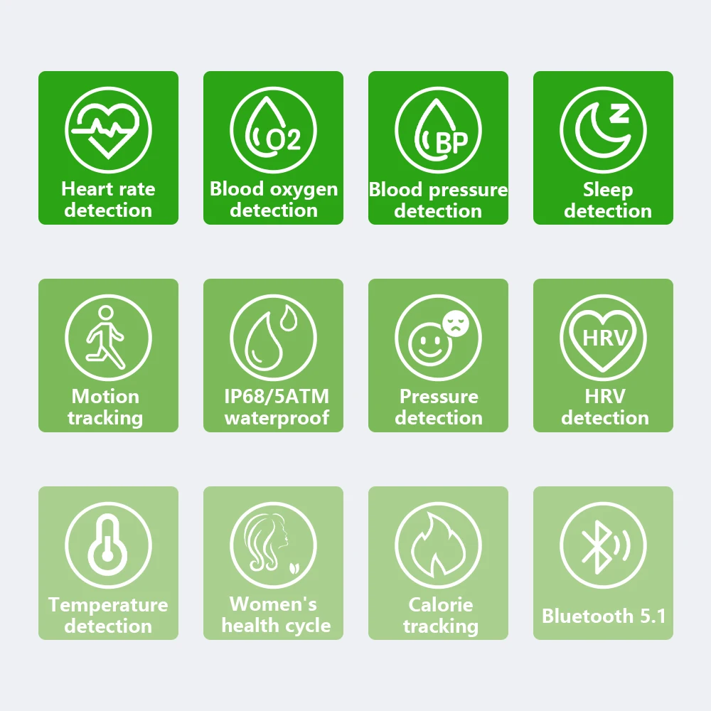 fitness smart ring waterproof Blood pressure detection Suitable for the elderly Blood Oxygen Monitor ring smart