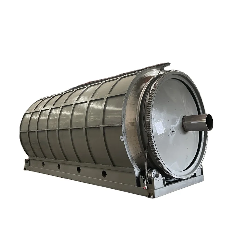 plastic Cracking tire plastic to fuel oil Pyrolysis plant