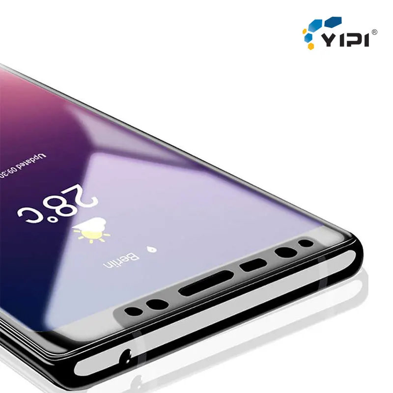 High Quality Yellow Hydrogel TPU Screen Protector 0.12 Ultra-thin Soft Screen Guard For Iphone X