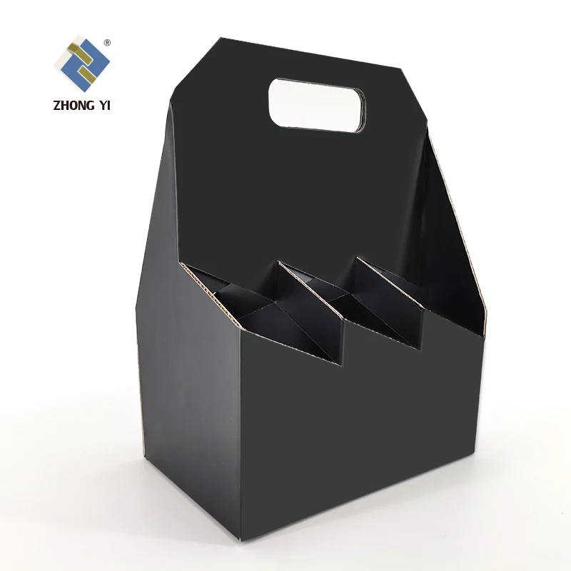 Изготовленные на заказ коробка Напитков Пить перевозчиков Бумаги напитков возраст 4 6 пива и держатель для винных бутылок вина картона