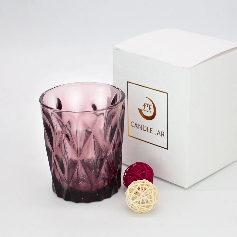 LANGXU promotional Custom  7 oz 8 oz colourful Diamond geo cut unbreakable wine water shot glass cup drinkware