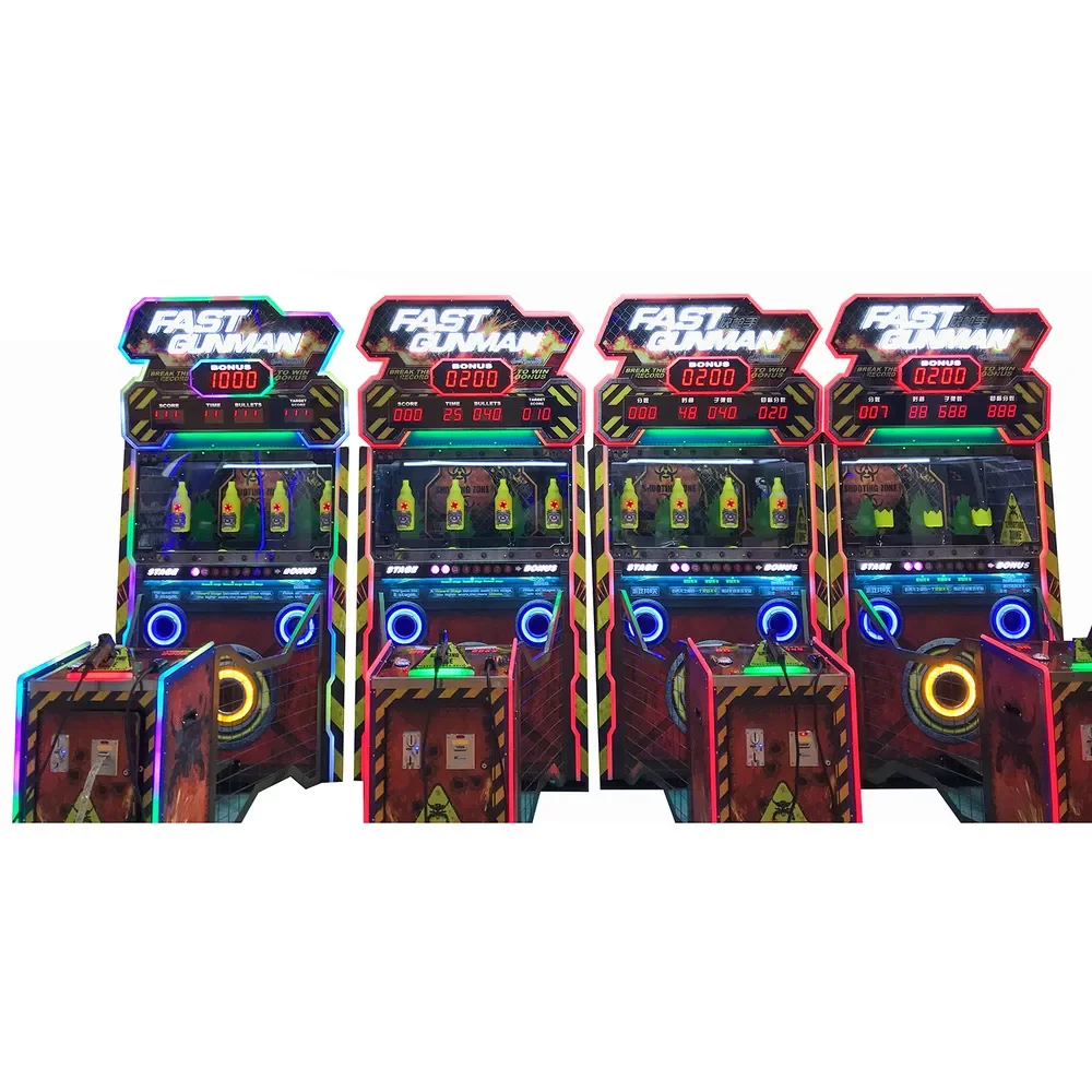 Hot selling Realistic hand gun shooter, Fast Gun Man Arcade Gun Shooting Simulator Game