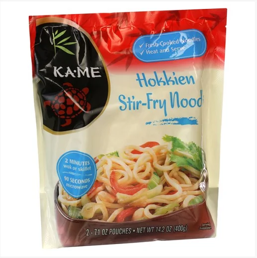 Factory Price Custom Printing Food Grade Delicious Pasta Packaging Best Selling Instant Noodle Bag Udon Noodle Packaging Bag