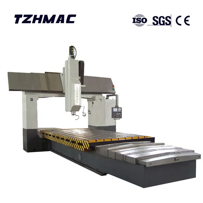 
GS1215 China Universal Twin Columns CNC Gantry Fixed Beam Milling Machine 